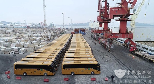 金龙客车 中亚峰会 一带一路 海外营销