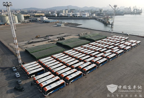 金龙客车 中亚峰会 一带一路 海外营销