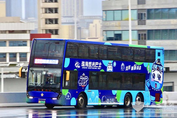 珠海公交巴士 快乐宝宝节 观光巴士 布鲁胖