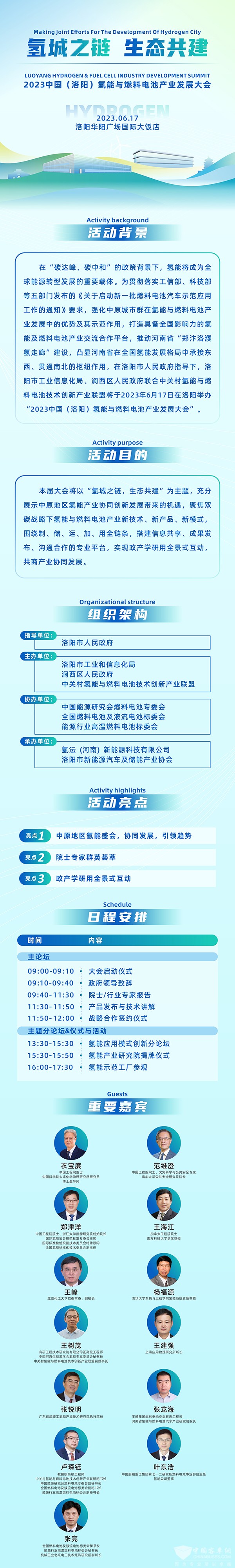 氢能 燃料电池 产业发展大会 洛阳