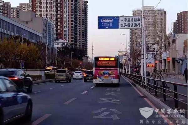 沈阳市 公交专用车道 合并增设 多乘员车道