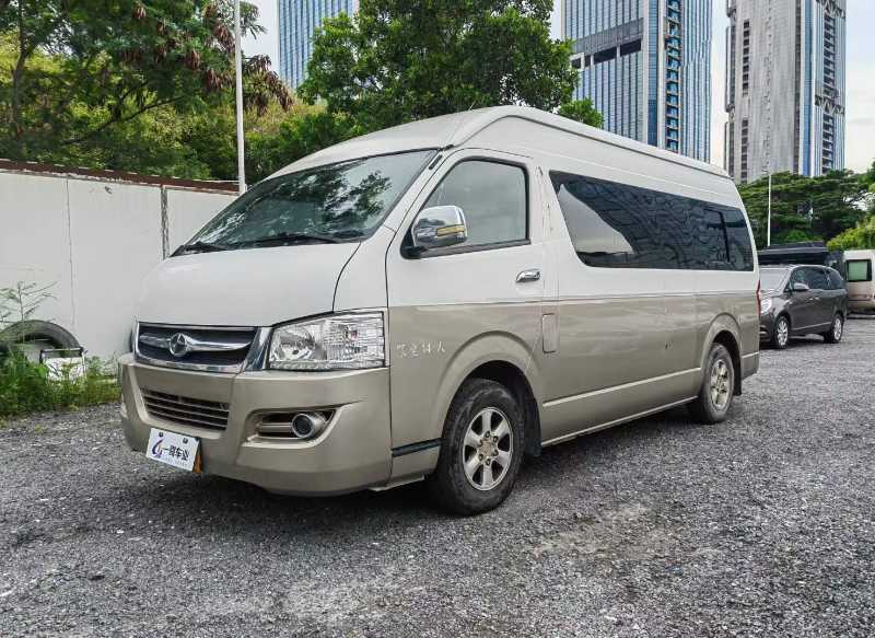 深圳牌中型非营运汽油14座九龙6540商务车 