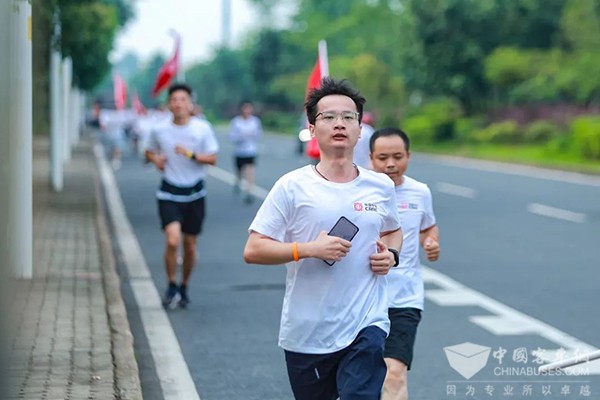 中车电动 成立十六周年 欢乐跑 建党102周年