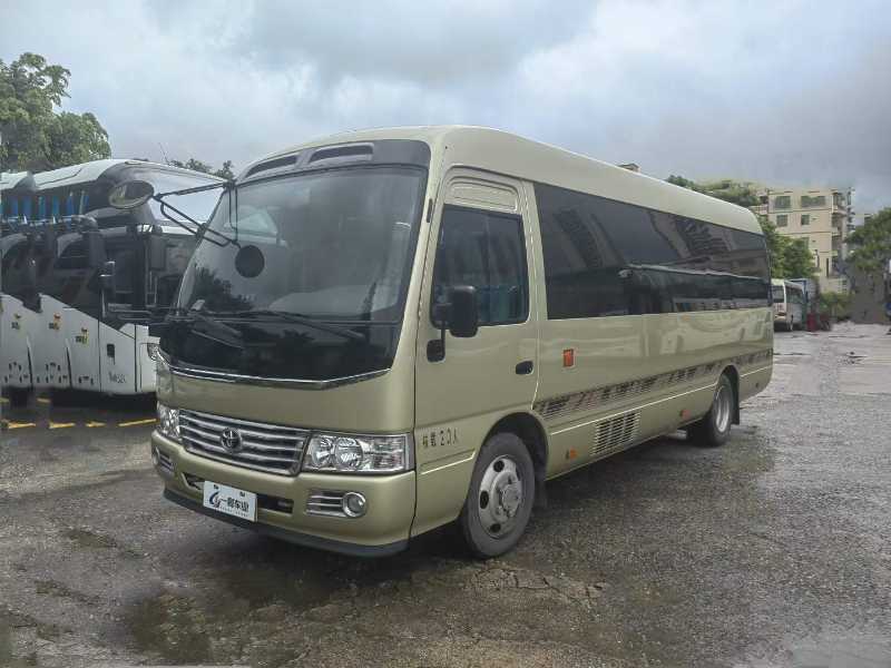 2021年12月 20座4.0汽油原厂外摆门非营运行政版考斯特