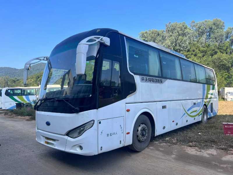  同款多台有营运48座四轮碟刹开沃气囊旅游车 