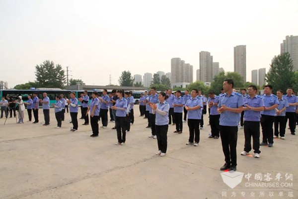 蚌埠公交 103路 双拥示范线 启动仪式