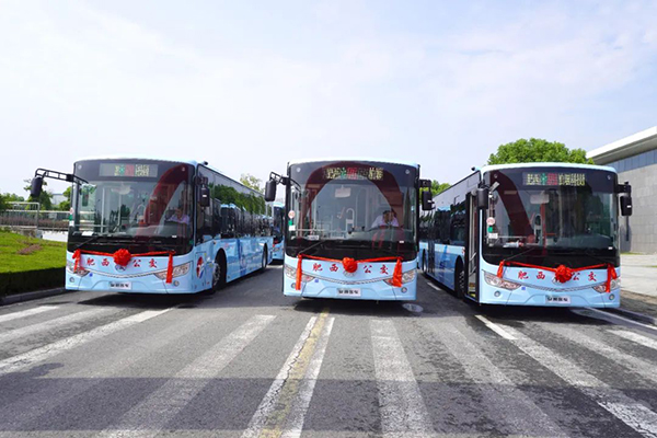 清洁公交占比将达100% 安凯客车助力肥西公交提升出行幸福感