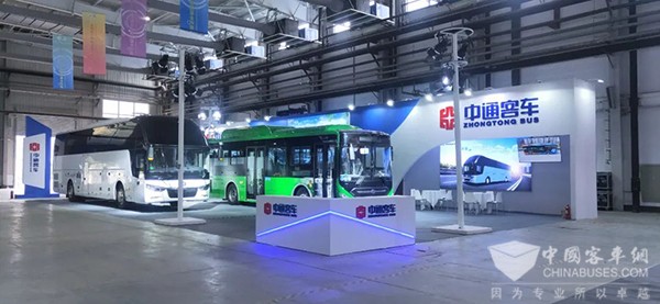 中通客车 东北亚 博览会 天然气公交 旅团客车