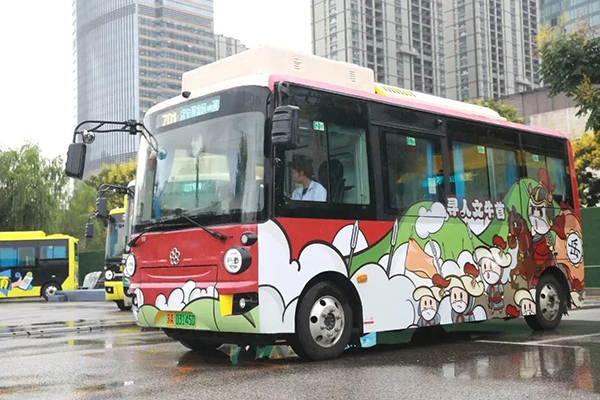 携手江宁公交 格力钛这款新能源公交车在南京投运
