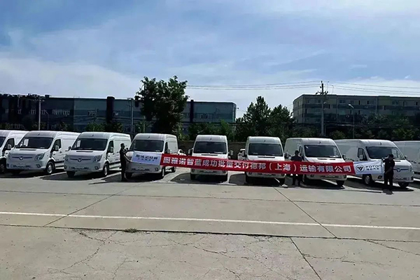 支持物流高效、可靠运输 图雅诺智蓝交付上海德邦