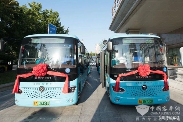 东风德纳车桥 石家庄公交 福田欧辉 微型 纯电动