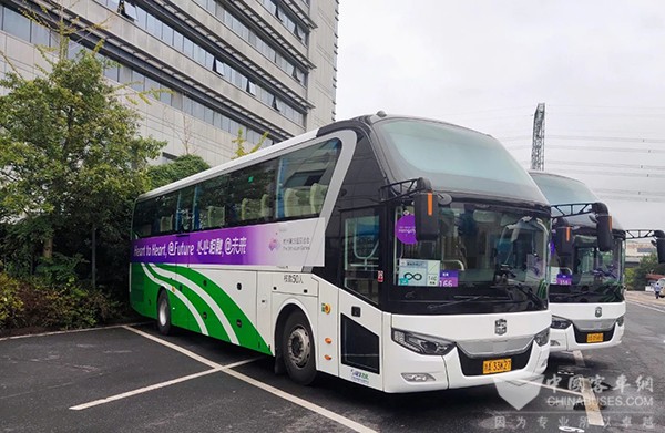 中通客车 杭州亚运会 官方交通服务 保障车辆