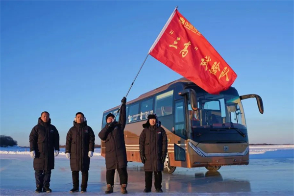 挑战40℃气温 中通客车展开高寒试验测试