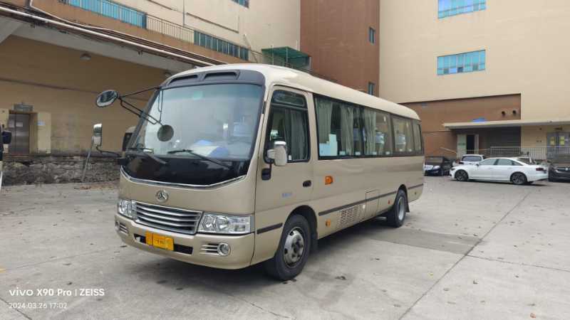 2022年3月 同款4台国六深圳牌23座江铃晶马6700中巴