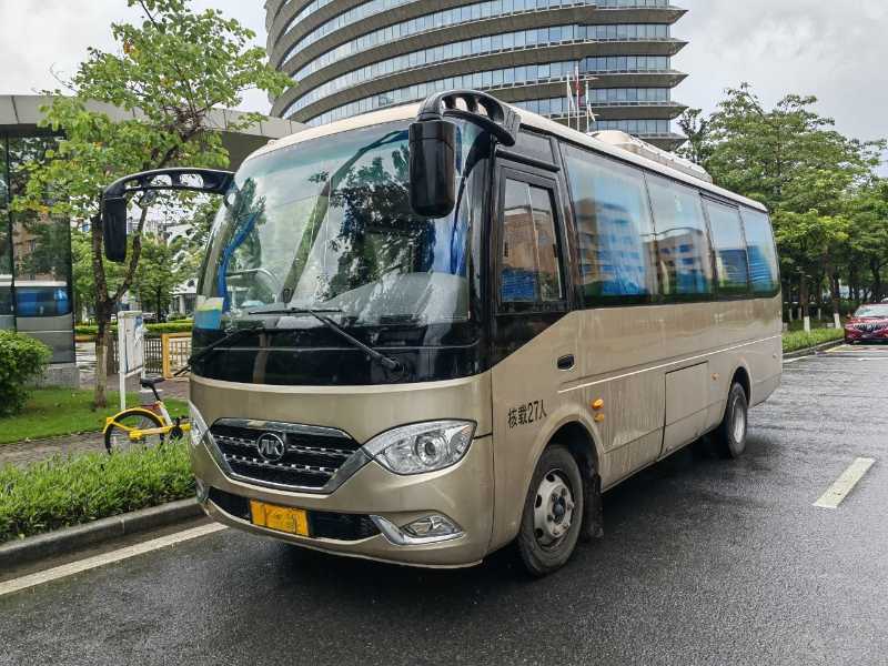 准新国六27座安凯6730旅游车  