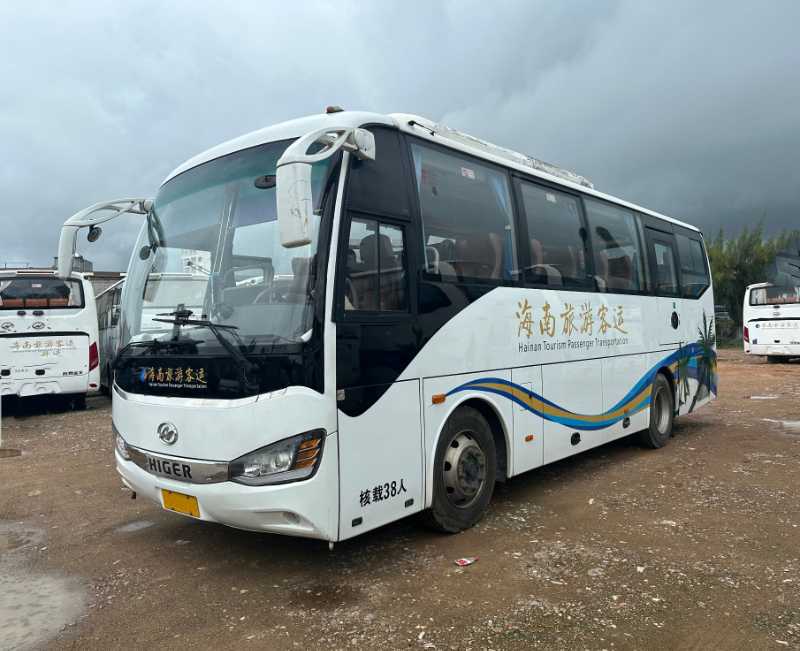 多台国五38座大型高一级海格6882一手旅游车