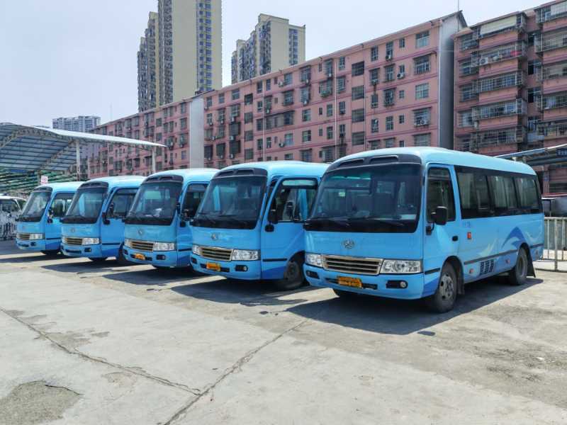 2019年1月 同款6台18座江铃晶马中型营运车