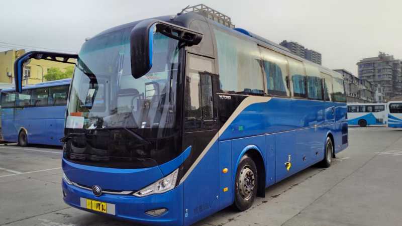 2021年11月上牌国六有公告带中门39座宇通6117营运车