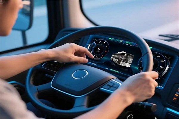 森鹏电子推出支持图形化自主编程的全液晶仪表