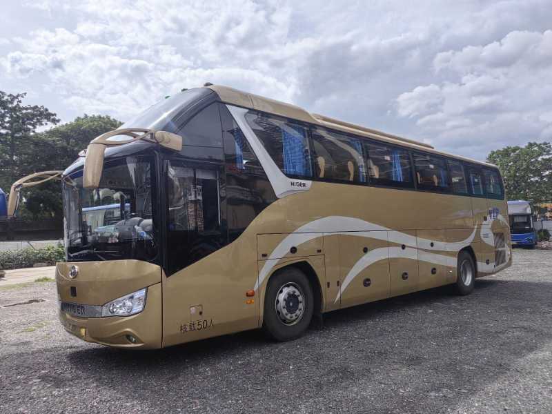2024年6月上牌准新国六有公告50座海格6122气囊中门暖气旅游车