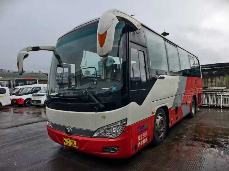 2018年11月 多台国五30座宇通6816天然气CNG宇通6816气囊营运车