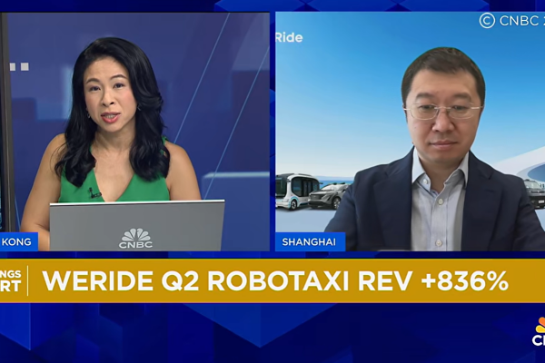 CNBC专访文远知行创始人韩旭：文远知行已走在自动驾驶前列