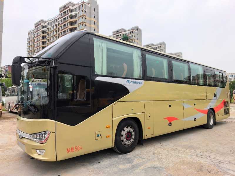 2022年上牌东北配国六有公告50座宇通6128气囊旅游车