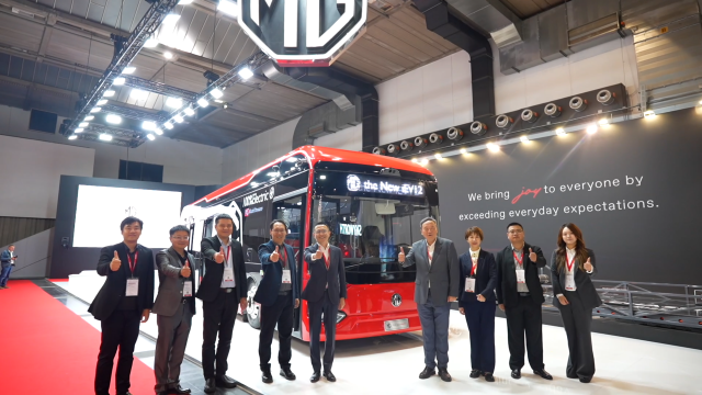 MG iEV12城市客车震撼发布