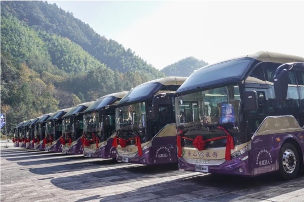 一眼黄山 悦览山河！安凯N90E解锁黄山旅游出行新体验