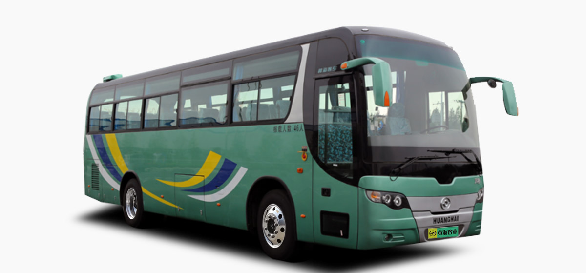 黄海11米燃气版公路客车 DD6119C81N