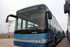 大金龙18米公交车投入厦门BRT运营