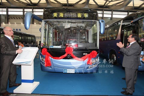 黄海新品揭幕仪式现场