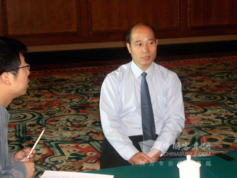 金旅销售公司李鹏总经理接受采访