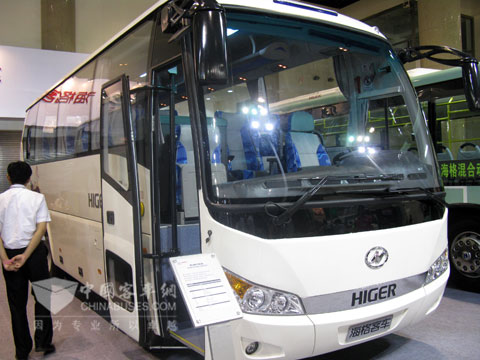 海格客车新产品展车