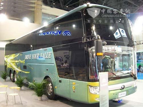 交通展回顾：一层半客车大比拼之宇通ZK6146HQKA