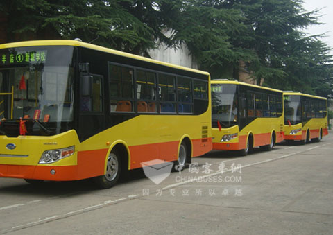 江淮客车：肥东公交再续新单