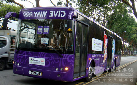 “零故障”服务青奥会 大金龙狮城展现“国车”风采