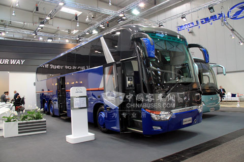 德国汉诺威车展大金龙展车XMQ6130Y和XMQ6800