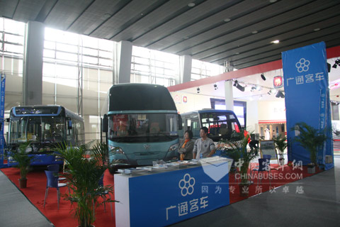 珠海广通客车亮相广州车展