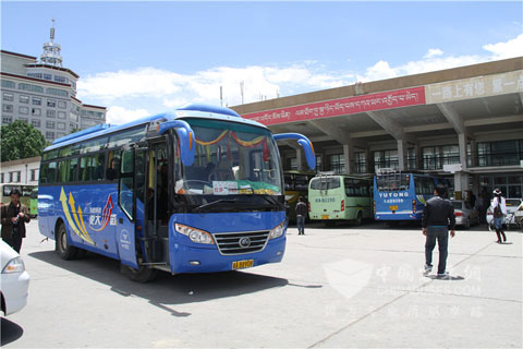 宇通客车在西藏客运领域占有绝对优势