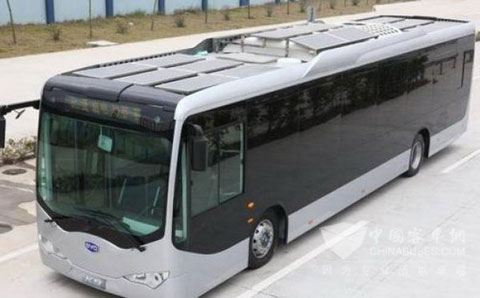 比亚迪K9电动大巴