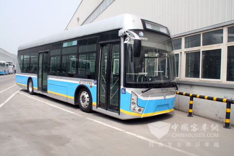 即将投入运营的福田纯电动