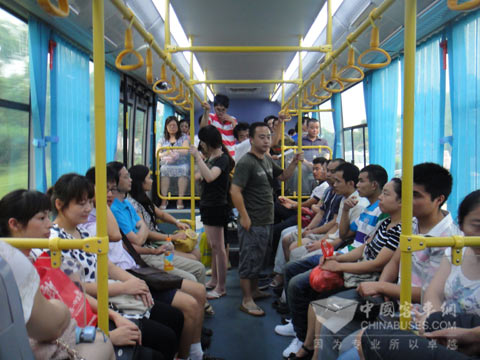 乘客感觉十分舒适