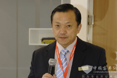金旅客车副总经理吴伟先生致辞