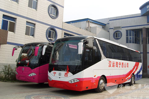 宁西公司2011年第三批新车：中通LCK6125H-2