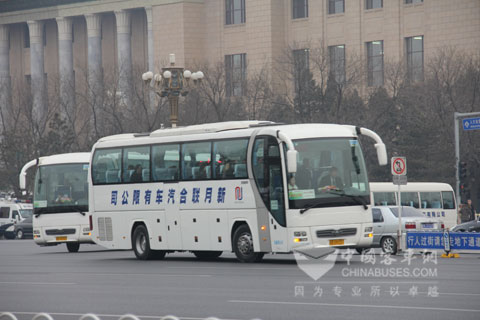 宇通客车服务两会：品质相伴 服务无忧