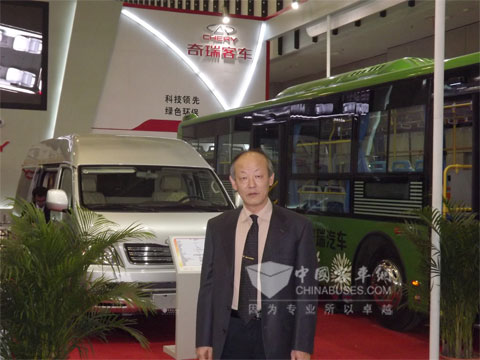 安徽瑞鸿客车技术有限公司总经理朱承德