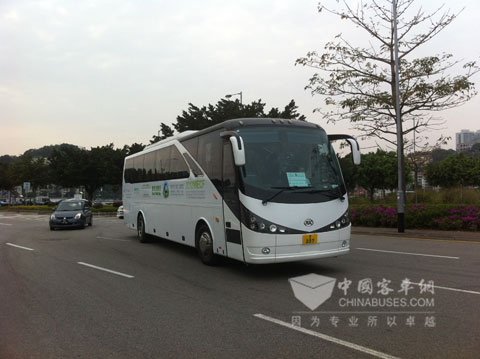  安凯电动车亮相澳门“绿色公众日”