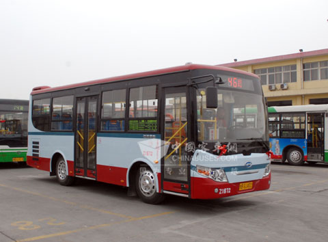 开封公交使用的江淮客车