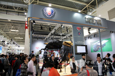 斯堪尼亚-海格豪华房车展位人气爆棚